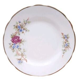1950s K Japanese Saucer Desert Cake Plate China‎ Handpainted Traditional Elegant